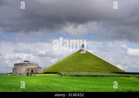 Lion Hill von Waterloo Stockfoto