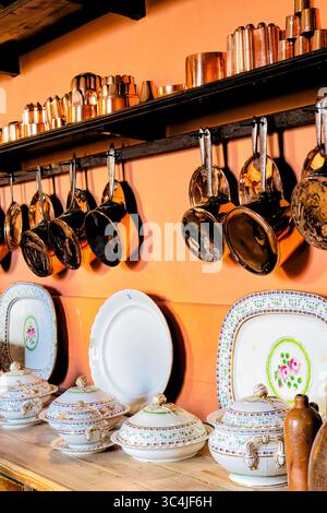 Die Küche in Felbrigg Hall, Gärten und Anwesen Stockfoto