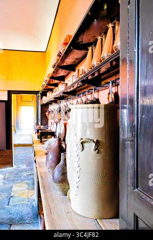 Die Küche in Felbrigg Hall, Gärten und Anwesen Stockfoto