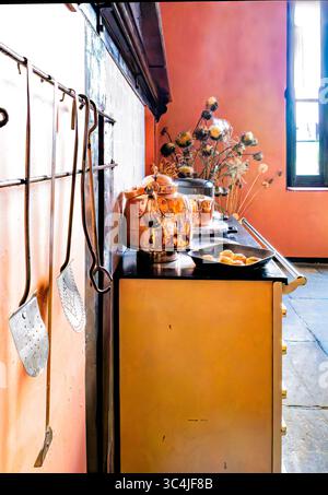 Die Küche in Felbrigg Hall, Gärten und Anwesen Stockfoto