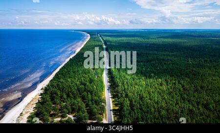 Golf von Riga, Lettland Stockfoto
