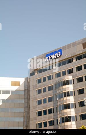 KPMG Bürogebäude in Rotterdam, Niederlande Stockfoto