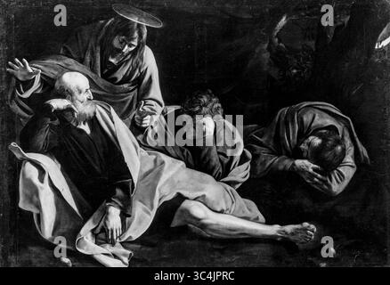 Michelangelo Merisi da Caravaggio, Christus auf dem Ölberg, Ölgemälde auf Leinwand, um 1603 Stockfoto