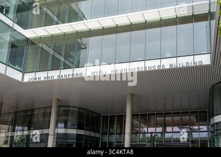UCSF Joan and Sanford I. Weill NeuroSciences Building in San Francisco, Kalifornien, USA. Stockfoto