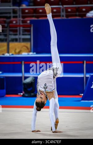 11. September 2018: Vlada Nikolchenko aus Â Ukraine beim Einzelballfinale in der Arena Armeec in Sofia bei der 36. FIG-Weltmeisterschaft im Rhythmischen Turnen. Ulrik Pedersen/CSM(Kreditbild: &Copy; Ulrik Pedersen/CSM via ZUMA Wire) Stockfoto