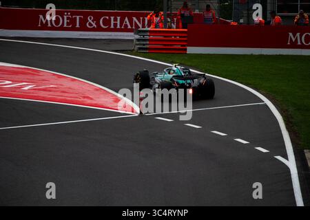 Spa, Belgien - 27. JUL 2025, Nr. 14 Fernando Alonso (SPA, Aston Martin), Formel 1 großer Preis von Belgien Stockfoto