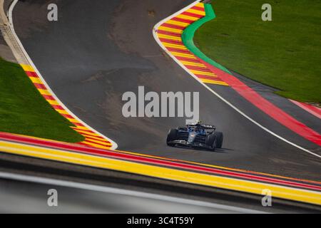 Spa, Belgien - 27. JUL 2025, #55 Carlos Sainz (SPA, Williams), Formel 1 Grand Prix von Belgien Stockfoto