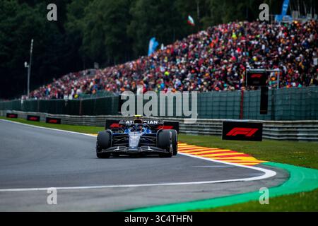 Spa, Belgien - 27. JUL 2025, #55 Carlos Sainz (SPA, Williams), Formel 1 Grand Prix von Belgien Stockfoto