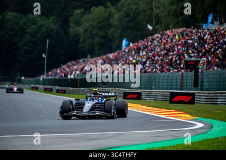 Spa, Belgien - 27. JUL 2025, #55 Carlos Sainz (SPA, Williams), Formel 1 Grand Prix von Belgien Stockfoto