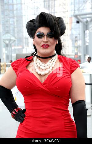 September 2018 - New York, New York, USA - RuPaul's Drag Con NYC 2018,.Javits Center, NYC,.28. September 2018,.Fotos von , Photos Inc (Kreditbild: © Sonia Moskowitz/Globe Photos via ZUMA Wire) Stockfoto