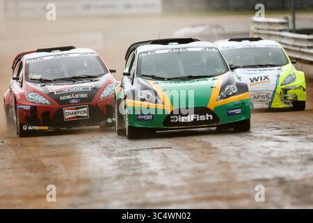 29. September 2018 - Austin, Texas, USA - 2018 World Rallycross-Rennfahrer in Aktion während des World Rallycross of USA-Rennens auf der Rennstrecke Circuit of the Americas in Austin, Texas. (Bild: © Dan Wozniak/ZUMA Wire) Stockfoto