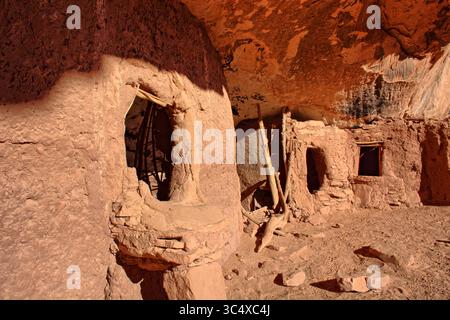 Die archäologische Stätte des Moon House in Utahs Cedar Mesa Region Stockfoto