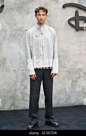 LONDON, GROSSBRITANNIEN. Juli 2025. Jamie Bisping bei der Filmpremiere „Alien Earth“ im Barbican Centre, London, Großbritannien. (Foto von 李世惠/siehe Li/Picture Capital) Credit: Siehe Li/Picture Capital/Alamy Live News Stockfoto
