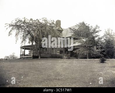 Juni 2019, Oyster Bay, New York, USA: Theodore Roosevelt's Home, Sagamore Hill, Oyster Bay, New York, USA September 1905 (Bild: © JT Vintage/Glasshouse Via ZUMA Wire) Stockfoto
