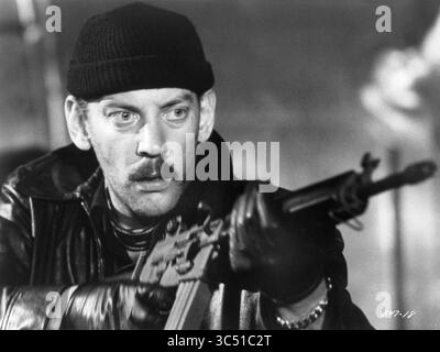Juni 2019, USA: Donald Sutherland, am Set des Films, „Steelyard Blues“, Warner Bros., 1972 (Bild: © JT Vintage/Glasshouse Via ZUMA Wire) Stockfoto