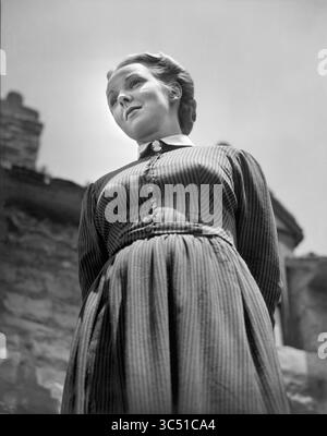 Juni 2019, USA: Anna Lee, am Set des Films, „How Green Was My Valley“, 20th Century-Fox, 1941 (Bild: © JT Vintage/Glasshouse Via ZUMA Wire) Stockfoto