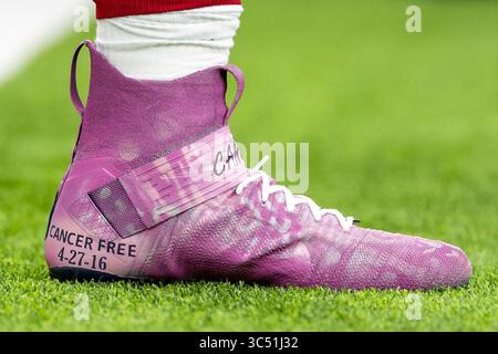 Dezember 2019, Houston, Texas, USA: 08. Dezember 2019: Charles Omenihu (94) im NRG Stadium in Houston, Texas. Maria Lysaker / ZUMA Press. (Bild: © Maria Lysaker/ZUMA Wire) Stockfoto