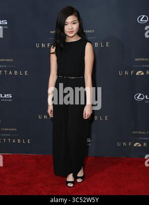 14. Dezember 2019 - Beverly Hills, Kalifornien - Miya Cech. Unforgetttable Gala 2019 im Beverly Hilton Hotel statt. (Bild: © Birdie Thompson/AdMedia über ZUMA Draht) Stockfoto