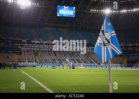 Porto Alegre, Brasilien. Juli 2025. RS - PORTO ALEGRE - 07/29/2025 - BRASILIANISCH A 2025, GREMIO x FORTALEZA - Allgemeine Ansicht des Stadions Arena do Gremio für das Spiel zwischen Gremio und Fortaleza für die brasilianische A 2025 Meisterschaft. Foto: Maxi Franzoi/AGIF Credit: AGIF/Alamy Live News Stockfoto