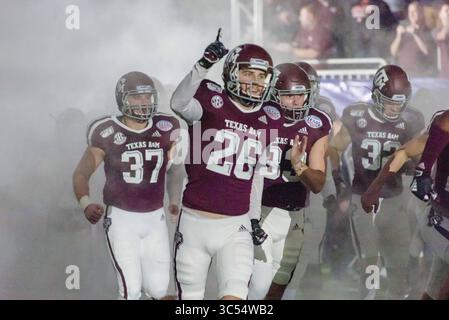 27. Dezember 2019, Houston, Texas, USA: Texas A&M Aggies betreten das Stadion im Texas Bowl zwischen den Texas A&M Aggies und den Oklahoma State Cowboys im NRG Stadium, Houston, Texas (Foto: © Lynn Pennington/ZUMA Wire) Stockfoto
