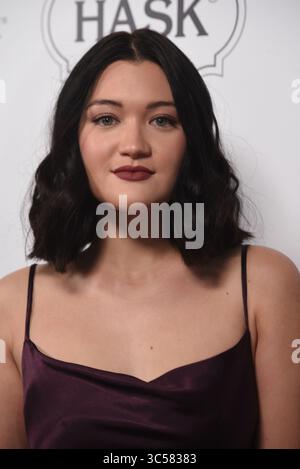 11. Januar 2020, Los Angeles, CA, USA: ISA Briones beim 7. Jährlichen Make-up Artists & Hair Stylists Guild Awards beim Novo at LA Live in Downtown Los Angeles, CA am 11. Januar 2020. Foto: Annie Lesser/imageSPACE (Foto: © Imagespace via ZUMA Wire) Stockfoto