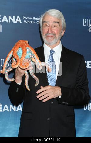 LOS ANGELES - 26. JUL: Sam Waterston bei der 18. Jährlichen SeaChange Summer Party am Montage Laguna Beach am 26. Juli 2025 in Laguna Beach, CA Stockfoto