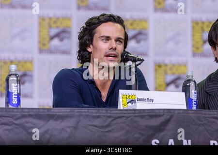 26. Juli 2025, San Diego, Kalifornien, USA: Jamie Roy nimmt am 2025 26. Juli 2025 an der Comic-Con International: San Diego im San Diego Convention Center Teil. (Kreditbild: © Marissa Carter/ZUMA Press Wire) NUR REDAKTIONELLE VERWENDUNG! Nicht für kommerzielle ZWECKE! Stockfoto
