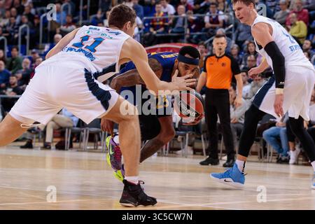 BARCELONA, SPANIEN - JANUAR 30: Malcom Delaney vom FC Barcelona in Aktion während des EuroLeague-Basketballspiels zwischen dem FC Barcelona Lassa und Zenit St Petersburg am 30. Januar 2020 in Barcelona. (Foto von DAX/ESPA-Images)(Credit Image: &Copy; ESPA Photo Agency/CSM via ZUMA Wire) Stockfoto
