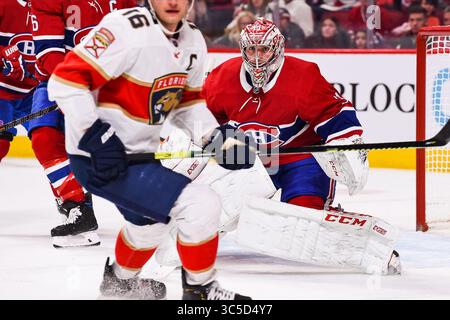 1. Februar 2020: Montreal Canadiens Torwart Carey Price (31) verfolgt das Spiel während des Spiels der Florida Panthers bei Montreal Canadiens im Bell Centre in Montreal, Quebec. David Kirouac/CSM(Credit Image: &Copy; David Kirouac/CSM via ZUMA Wire) Stockfoto