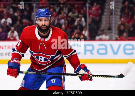 1. Februar 2020: Nate Thompson (44) im Bell Centre in Montreal, Québec, während des Spiels der Florida Panthers bei Montreal Canadiens. David Kirouac/CSM(Credit Image: &Copy; David Kirouac/CSM via ZUMA Wire) Stockfoto