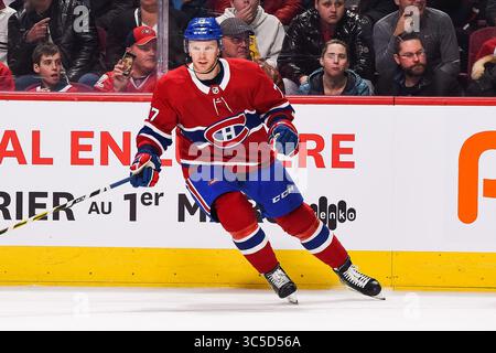 1. Februar 2020: Der Verteidiger Brett Kulak (77) der Montreal Canadiens im Bell Centre in Montreal, Québec. David Kirouac/CSM(Credit Image: &Copy; David Kirouac/CSM via ZUMA Wire) Stockfoto