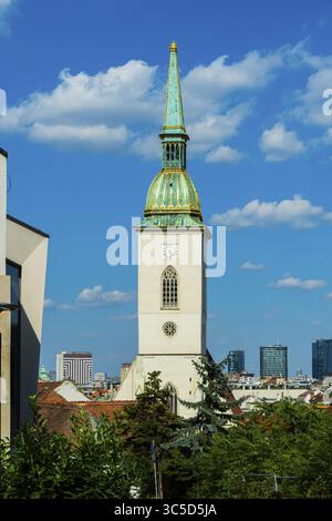 St.-Martins Kathedrale in Bratislava, Slowakei Stockfoto