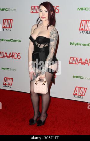 25. Januar 2020, Las Vegas, NV, USA: LAS VEGAS - 12. JAN: EliseLaurenne bei den AVN (Adult Video News) Awards 2020 im Hard Rock Hotel & Casino am 12. Januar 2020 in Las Vegas, NV (Credit Image: © Kathy Hutchins Via ZUMA Wire) Stockfoto