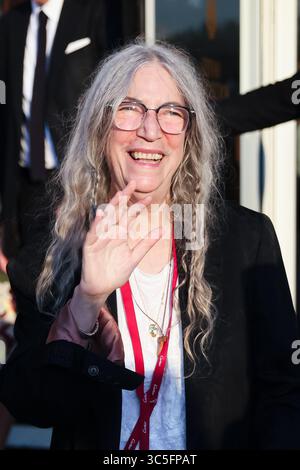 Patti Smith besucht am 29. August 2024 die Premiere des BeetleJuice BeetleJuice während des 81. Internationalen Filmfestivals von Venedig (Mostra del Cinema di Venezia) im Hotel Excelsior in Venedig (Italien) (Foto: Alessandro Bremec/NurPhoto). Stockfoto