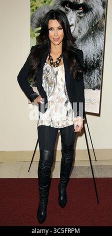 Kim Kardashian beim Celebrity Skee Ball Turnier zur Unterstützung des Dian Fossey Gorilla Fund in New York City am 9. Juni 2010 Stockfoto