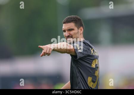 Tschenstochau, Polen. Juli 2025. Marcin Kaminski von Wisla Plock ist während des Polnischen Liga PKO BP Ekstraklasa 2025/2026 Fußballspiels zwischen Rakow Czestochowa und Wisla Plock im Stadtstadion zu sehen. Endpunktzahl: Rakow Czestochowa 1:2 Wisla Plock. (Foto: Grzegorz Wajda/SOPA Images/SIPA USA) Credit: SIPA USA/Alamy Live News Stockfoto