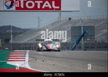 23. Februar 2020: Rebellion Racing Bruno Senna (Fahrer 1), Gustavo Menezes (Fahrer 2) und Norman NATO (Fahrer 3) mit LMP1 #01 fahren die Rebellion R13 Gibson auf dem Lone Star Le Mans – 6 Stunden Circuit of the Americas in Austin, Texas. Mario Cantu/CSM(Kreditbild: &Copy; Mario Cantu/CSM via ZUMA Wire) Stockfoto