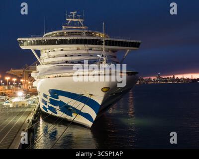 15. März 2020, Oakland, Kalifornien, USA: Die Großprinzen legten am Sonntag, den 15. März 2020, im Hafen von Oakland an. Foto: Paul Kuroda/Zuma (Foto: © Paul Kuroda/ZUMA Wire) Stockfoto