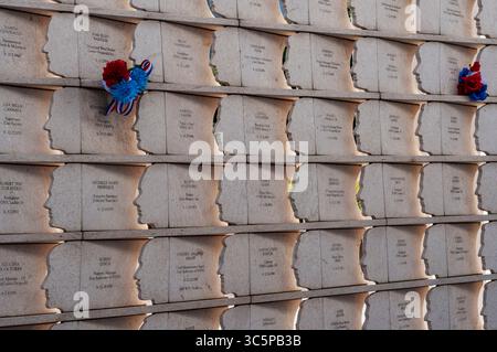September 2009, New York, New York, USA: Memorial am 11. September auf Staten Island, Ansichten von Manhattan, Staten Island, New York, Vereinigte Staaten (Bild: © Sergi ReboredoZUMA Wire) Stockfoto