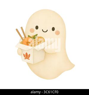Handgemalter Halloween Clipart Stockfoto