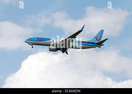 BOEING 737 MAX 8, G-TUMF Stockfoto