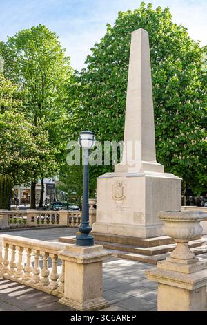 Das Kriegsdenkmal auf der Promenade, Cheltenham, Gloucestershire, England, Großbritannien Stockfoto