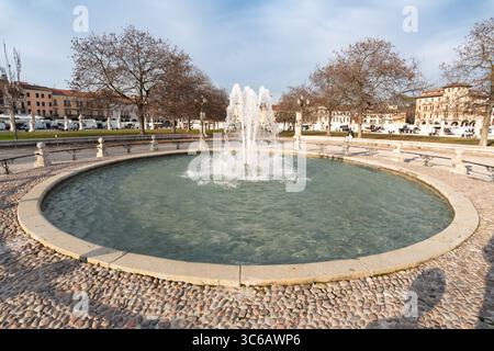Platz Prato della Valle in Padua (Padua), Italien Stockfoto