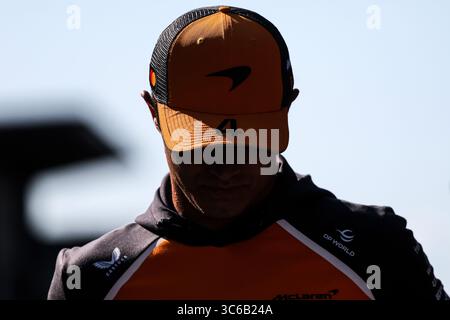 Budapest, Ungarn. 31. Juli 2025. Lando Norris (GBR) McLaren. 31.07.2025. Formel-1-Weltmeisterschaft, Rd 14, Großer Preis Von Ungarn, Budapest, Ungarn, Vorbereitungstag. Das Foto sollte lauten: XPB/Alamy Live News. Stockfoto