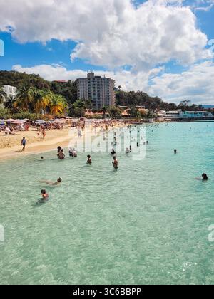 Doctor's Cave Beach in Jamaika Stockfoto
