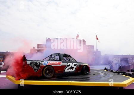 Brooklyn, Mi, USA. Juni 2025. Brooklyn, MI USA – 08. Juni 2025: RAM wird 2026 mit dem Eintrag der Craftsman Truck Series an NASCAR zurückkehren (Kreditbild: © Walter G. Arce Sr./ASP via ZUMA Press Wire). Nicht für kommerzielle ZWECKE! Stockfoto