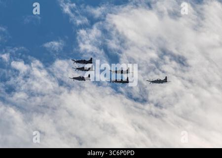 Juni 31, Zagreb, Kroatien, Parade der kroatischen Streitkräfte und Armee anlässlich des 30. Jahrestages der Befreiung durch Operation Storm Stockfoto