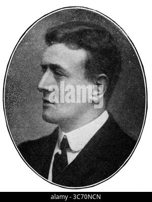 Henry Knollys’ Harry’ Foster , geboren am 30. Oktober 1873 in Malvern, Worcestershire und starb am 23. Juni 1950 in Kingsthorne, Herefordshire, war ein Cricketspieler, der für die Oxford University und Worcestershire spielte. Stockfoto