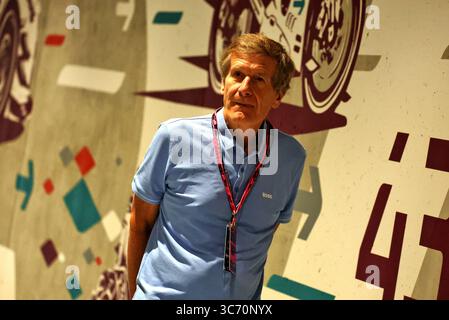Budapest, Ungarn. August 2025. Thierry Boutsen (BEL). 01.08.2025. Formel-1-Weltmeisterschaft, Rd 14, Großer Preis Von Ungarn, Budapest, Ungarn, Übungstag. Quelle: James Moy/Alamy Live News Stockfoto