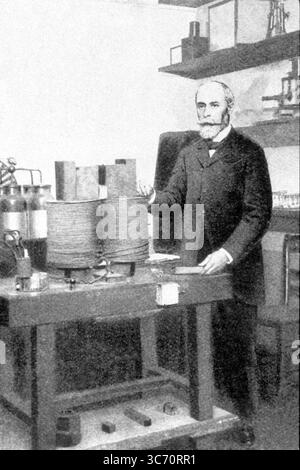 Antoine Henri Becquerel 1852-1908 Entdecker der Radioaktivität gewann 1903 den nobelpreis Stockfoto